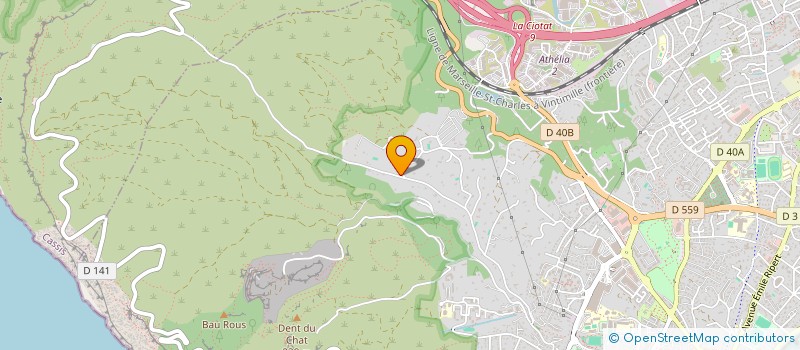 localisation de l'entreprise MONSIEUR PATRICK ZYGMANOWSKI  LA CIOTAT