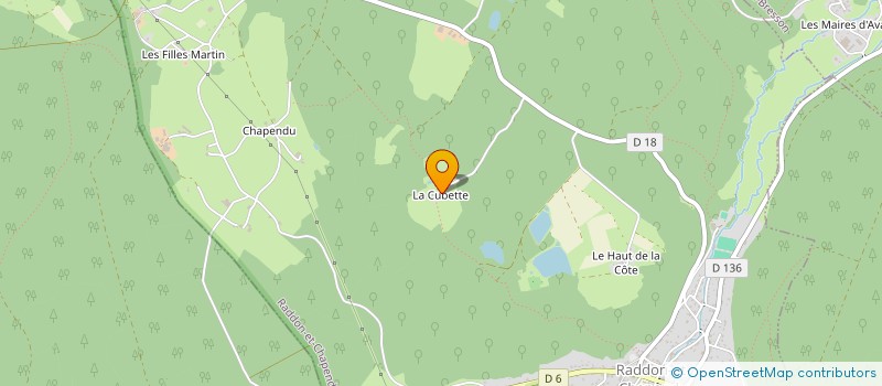 localisation de l'entreprise MONSIEUR PATRIK CHIORU  LA BRUYERE