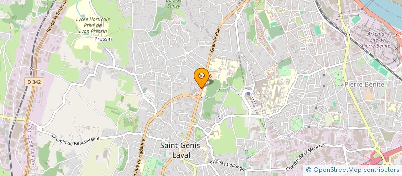 localisation de l'entreprise MONSIEUR PATRIQUE FERNANDES DE OLIVEIRA  VERNAISON