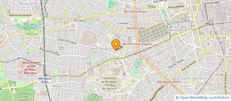 localisation de l'entreprise MONSIEUR PATRIZIO DI CORPO  BORDEAUX