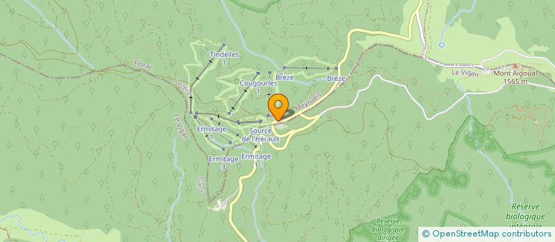 localisation de l'entreprise MONSIEUR PATRYK CYPCAR  VAL-D'AIGOUAL