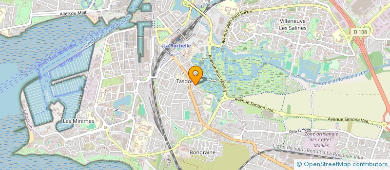 localisation de l'entreprise MONSIEUR PATRYK JAKUBIK  LA ROCHELLE