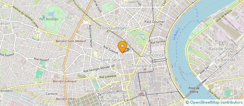 localisation de l'entreprise MONSIEUR PATRYK PYJOR  BORDEAUX