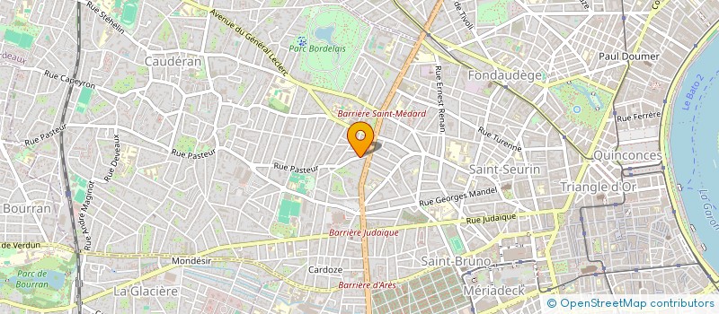 localisation de l'entreprise MONSIEUR PATRYK TROCHOWSKI  BORDEAUX