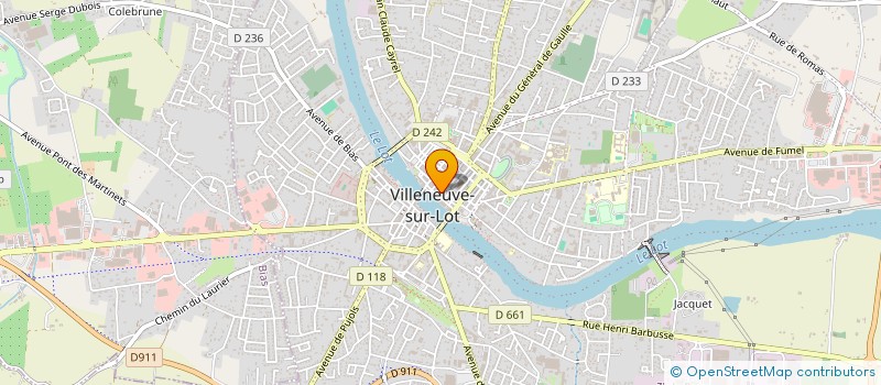 localisation de l'entreprise MONSIEUR PATRYK WOJNAROWSKI  VILLENEUVE-SUR-LOT