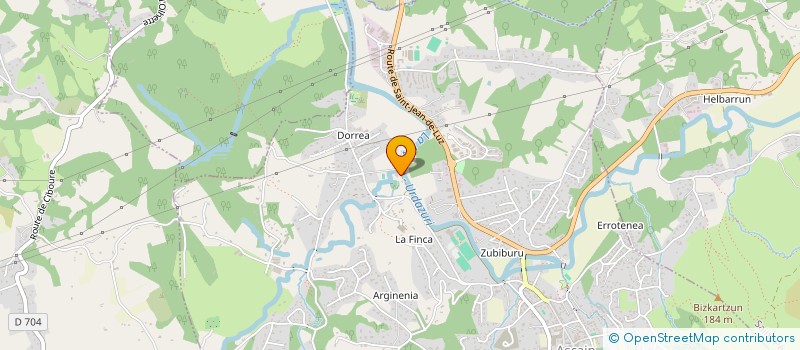 localisation de l'entreprise MONSIEUR PATXI GUERACAGUE  ASCAIN