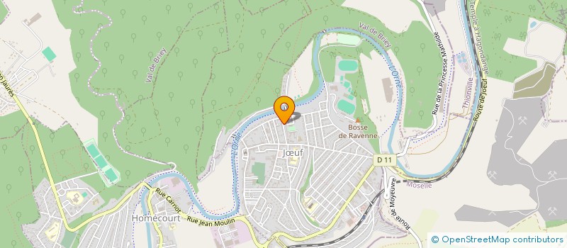 localisation de l'entreprise MONSIEUR PATXI OURET-CAMPAGNET  JUF