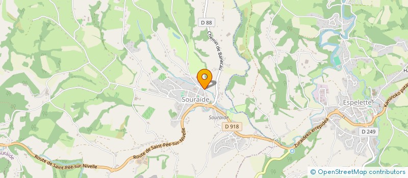 localisation de l'entreprise MONSIEUR PAU VILELLA ESTEVA à SOURAIDE