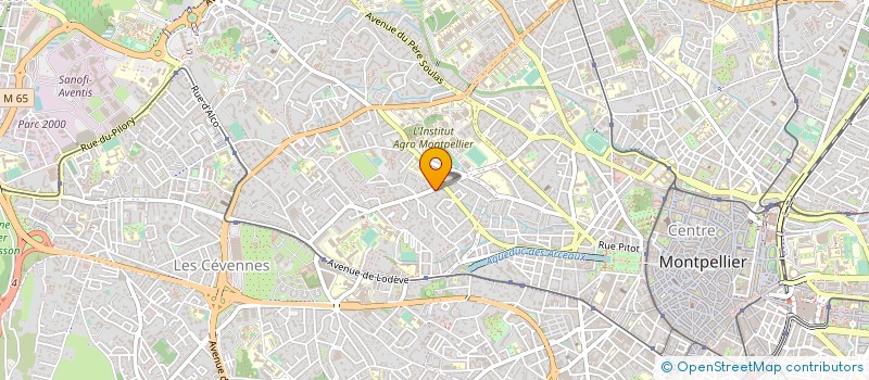 localisation de l'entreprise MONSIEUR PAUL ADAM à MONTPELLIER