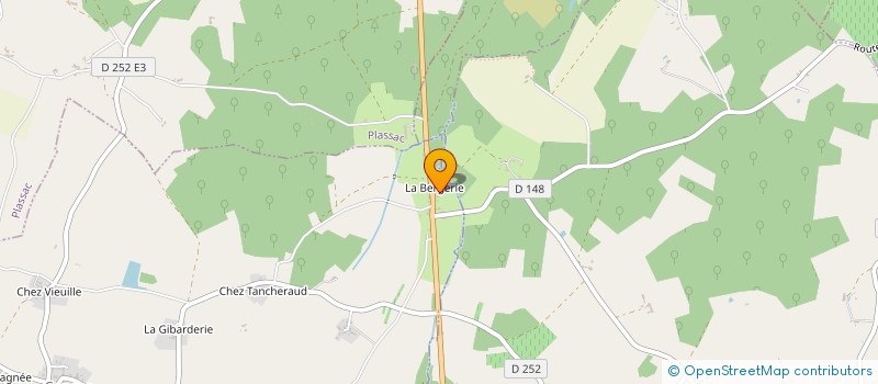 localisation de l'entreprise MONSIEUR PAUL ADAMS  CONSAC