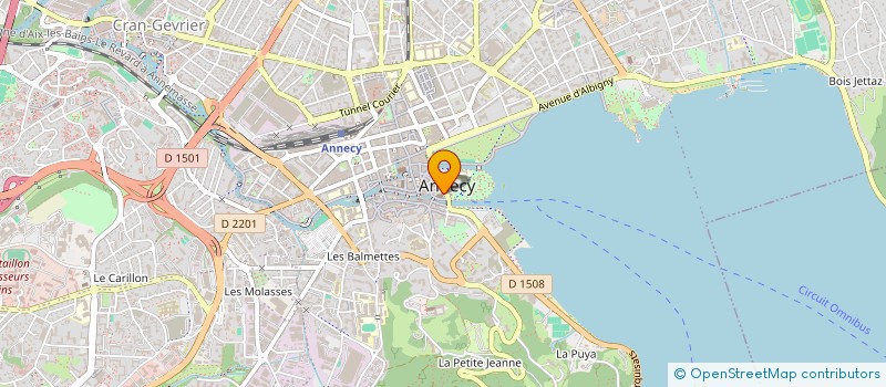 localisation de l'entreprise MONSIEUR PAUL ADEL à ANNECY