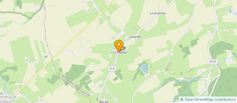 localisation de l'entreprise MONSIEUR PAUL AGIN à SOUGE-LE-GANELON