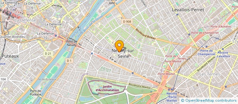 localisation de l'entreprise MONSIEUR PAUL-ALBERT TEMIM à NEUILLY-SUR-SEINE