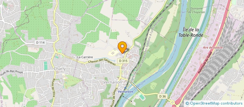 localisation de l'entreprise MONSIEUR PAUL-ALEXANDRE DOURNEL  VERNAISON