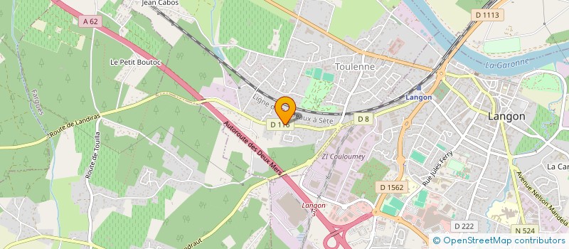 localisation de l'entreprise MONSIEUR PAUL-ALEXANDRE LENZENHUBER  TOULENNE