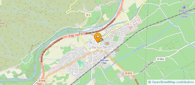 localisation de l'entreprise MONSIEUR PAUL ALEXIS NOEL AUGE à ILLE-SUR-TET