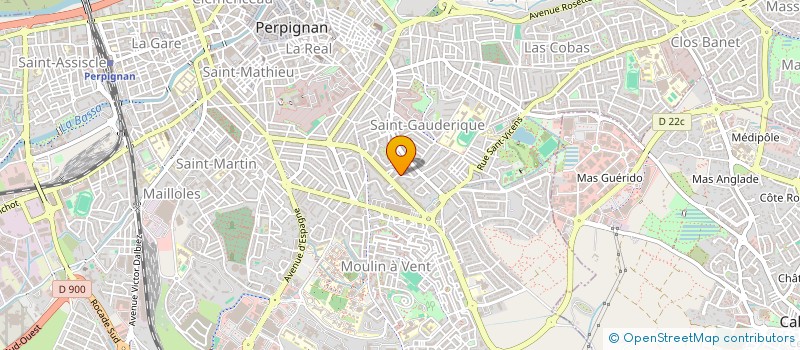 localisation de l'entreprise MONSIEUR PAUL ALEY  PERPIGNAN