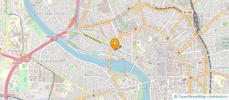 localisation de l'entreprise MONSIEUR PAUL ALLEX à TOULOUSE