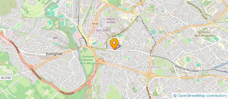 localisation de l'entreprise MONSIEUR PAUL ALMAIRAC à MONTPELLIER