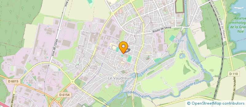 localisation de l'entreprise MONSIEUR PAUL AMEYE  LE VAUDREUIL