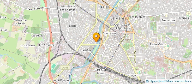 localisation de l'entreprise MONSIEUR PAUL ANDRE  LE MANS