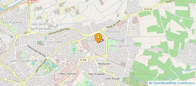 localisation de l'entreprise MONSIEUR PAUL-ANDRE LAVIGNE  PERPIGNAN