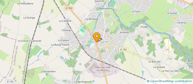 localisation de l'entreprise MONSIEUR PAUL ANGIN  CUGAND