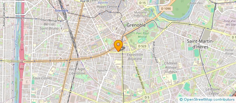 localisation de l'entreprise MONSIEUR PAUL ANGLADE-BARRAL à GRENOBLE