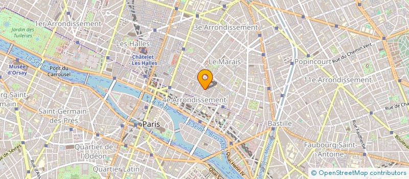 localisation de l'entreprise MONSIEUR PAUL-ANTOINE DAGRON  PARIS