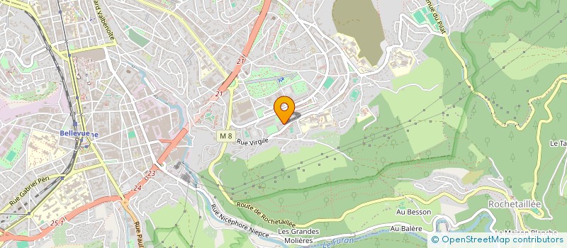 localisation de l'entreprise MONSIEUR PAUL-ANTOINE DIANA  SAINT-ETIENNE