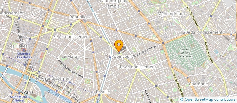 localisation de l'entreprise MONSIEUR PAUL ANTOINE GOUTAL  PARIS