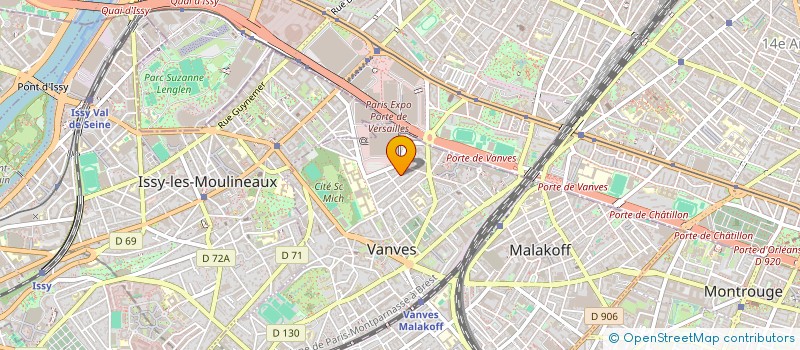 localisation de l'entreprise MONSIEUR PAUL-ANTOINE HERBET  VANVES