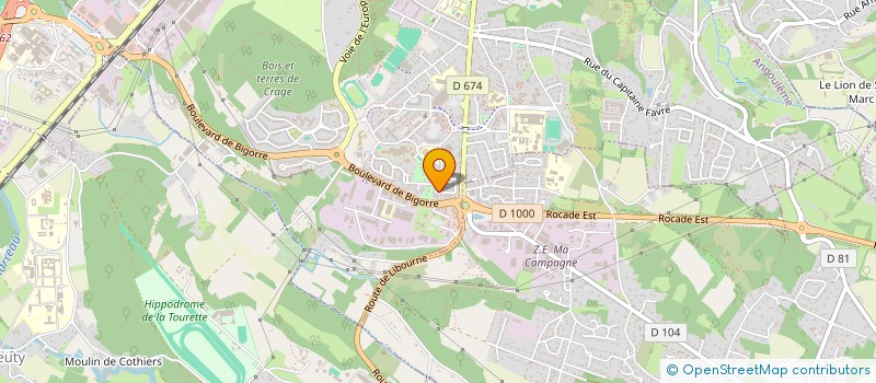 localisation de l'entreprise MONSIEUR PAUL-ANTONIN RAISSAC  ANGOULEME