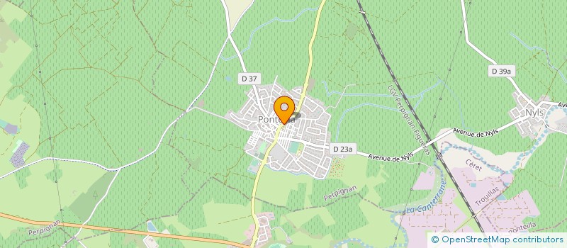 localisation de l'entreprise MONSIEUR PAUL ARATE  PONTEILLA