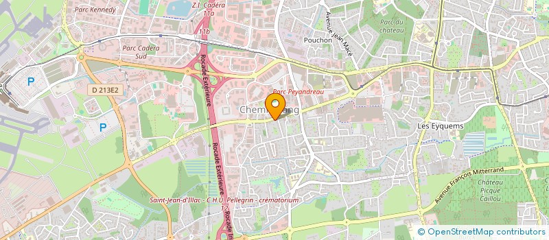 localisation de l'entreprise MONSIEUR PAUL ARIAS  MERIGNAC