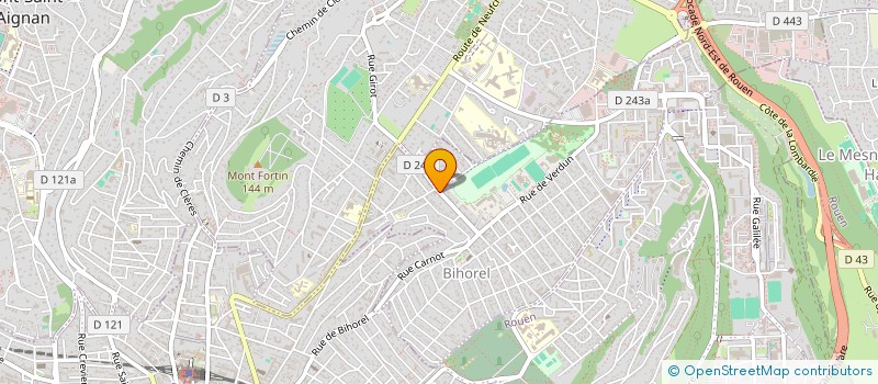 localisation de l'entreprise MONSIEUR PAUL ARIBIT  BIHOREL