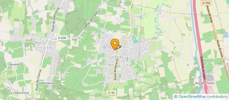 localisation de l'entreprise MONSIEUR PAUL ARNAULT  LUCENAY