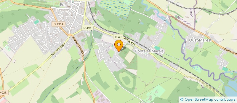 localisation de l'entreprise MONSIEUR PAUL-ARTHUR DEVISMES  PONTS-ET-MARAIS