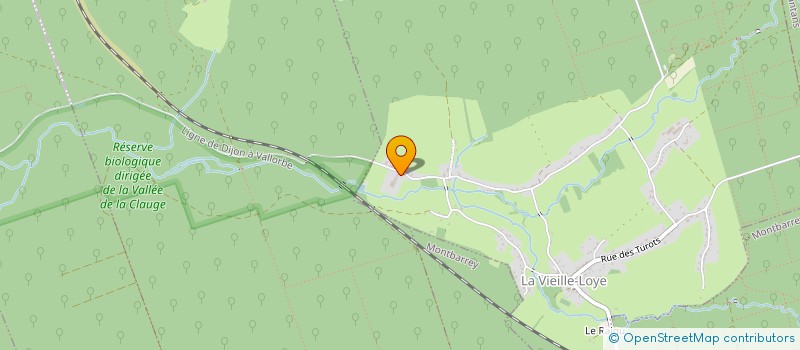 localisation de l'entreprise MONSIEUR PAUL-ARY BRUAND  LA LOYE