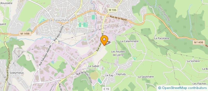 localisation de l'entreprise MONSIEUR PAUL ASMUS à LA TALAUDIERE