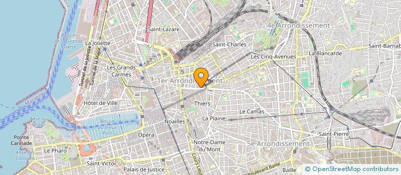 localisation de l'entreprise MONSIEUR PAUL AUDONIAN à MARSEILLE