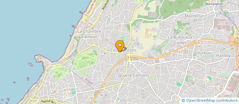 localisation de l'entreprise MONSIEUR PAUL AUMON à ANGLET