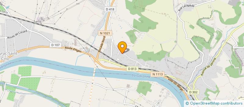 localisation de l'entreprise MONSIEUR PAUL AURIENTIS  COLAYRAC-SAINT-CIRQ