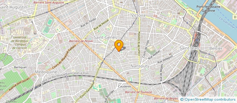 localisation de l'entreprise MONSIEUR PAUL AUSTIN  BORDEAUX