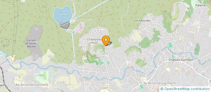 localisation de l'entreprise MONSIEUR PAUL AVAKIAN  MARSEILLE