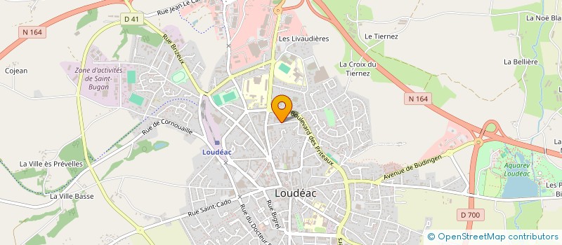 localisation de l'entreprise MONSIEUR PAUL AVIS à LOUDEAC