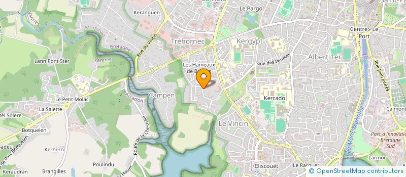 localisation de l'entreprise MONSIEUR PAUL AVIS à VANNES