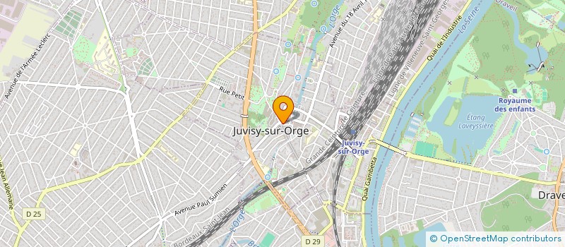 localisation de l'entreprise MONSIEUR PAUL AVOT à JUVISY-SUR-ORGE