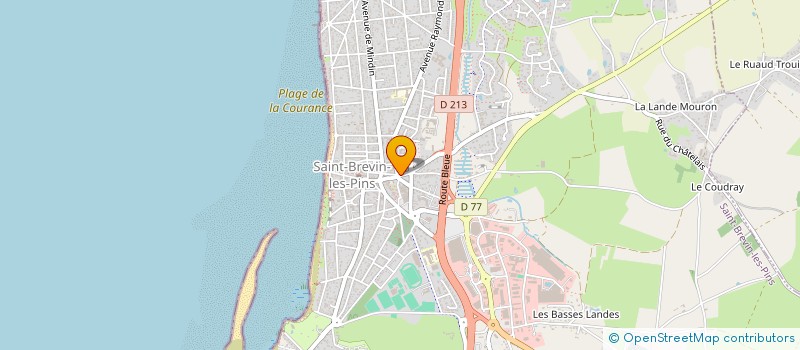 localisation de l'entreprise MONSIEUR PAUL AVRIL à SAINT-BREVIN-LES-PINS