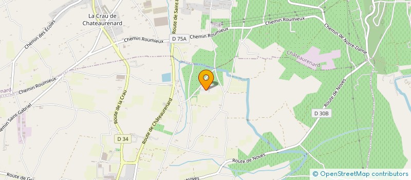 localisation de l'entreprise MONSIEUR PAUL BABER  EYRAGUES